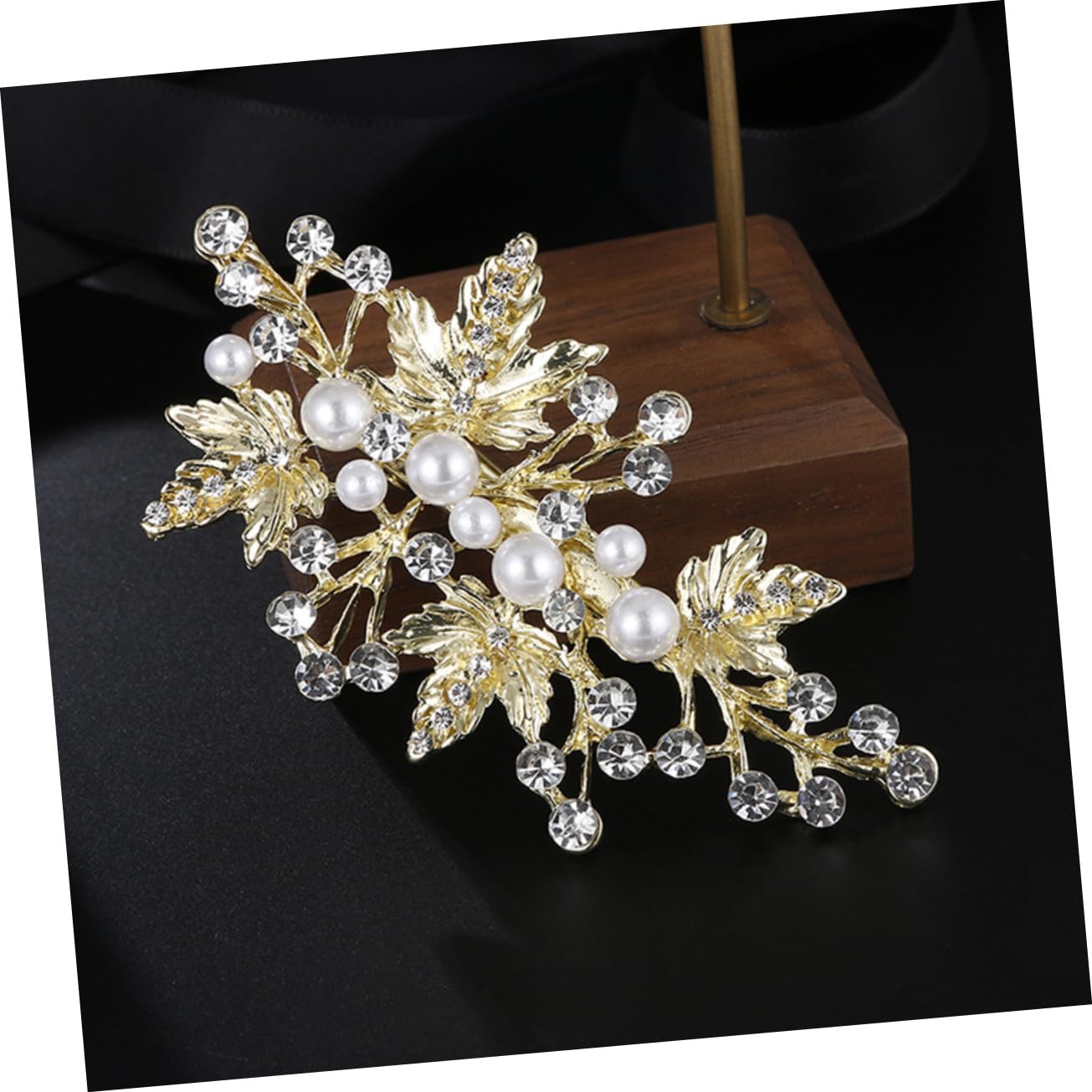 Didiseaon 4 Juegos De Elegantes Pasadores De Pelo Con Diamantes De Imitación Para Bodas Y Eventos Especiales (2 Unidades X 4)