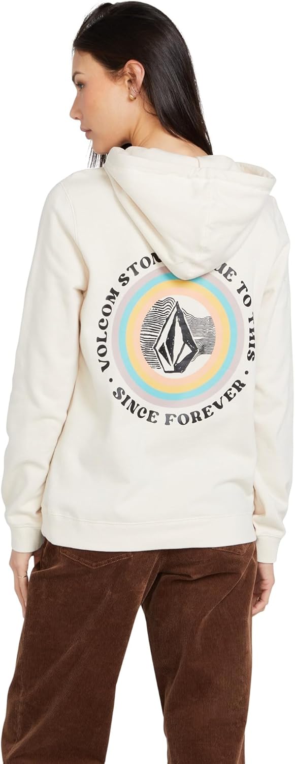Volcom Women's Truly Deal Hoodie Fleece Sweatshirt - Image 2