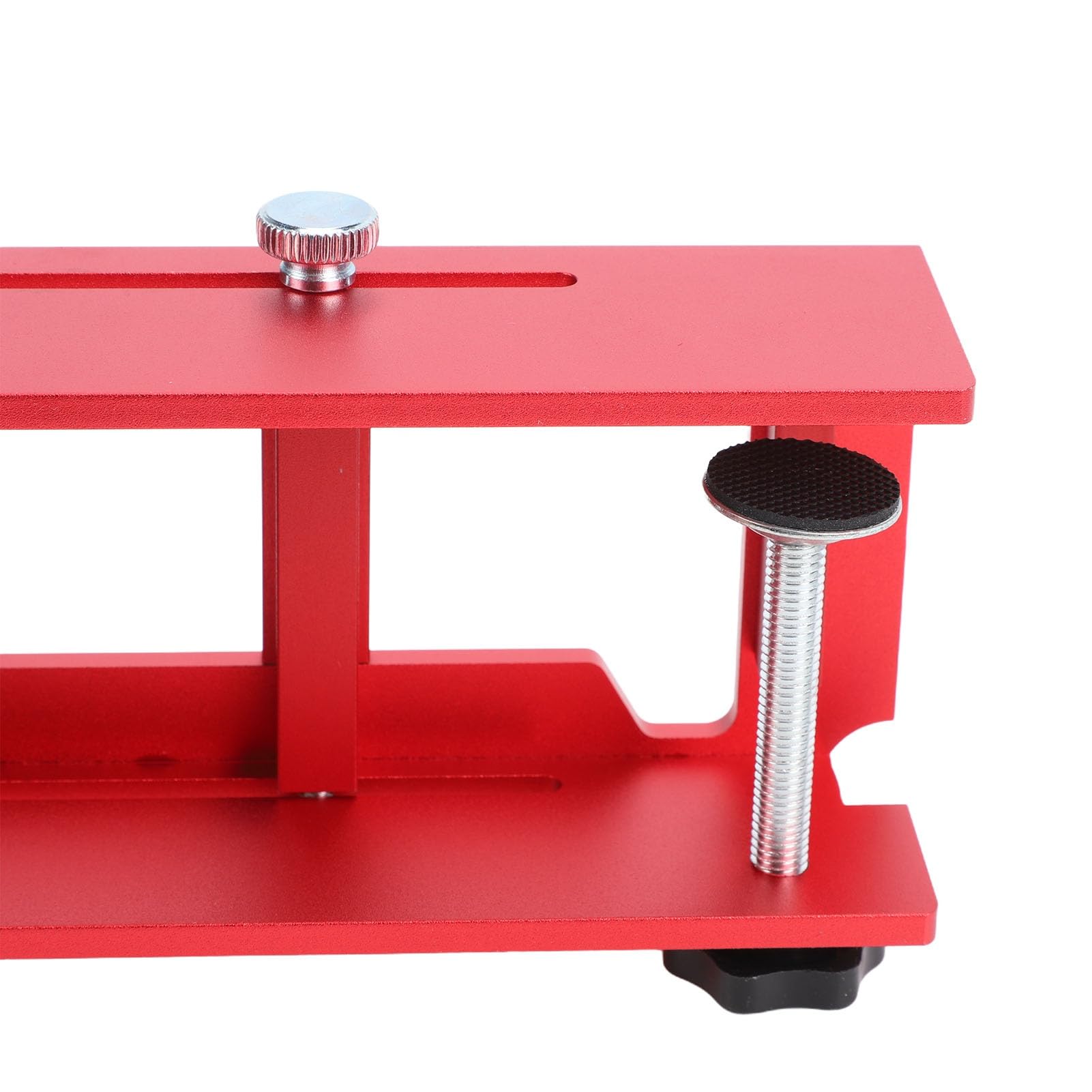 Plantilla para Bisagra de Puerta, Kit de Instalación de Cerradura, Juego de Perforación de Orificios, Plantilla de Enrutador de Aleación de Aluminio, Mortaja Cuadrada