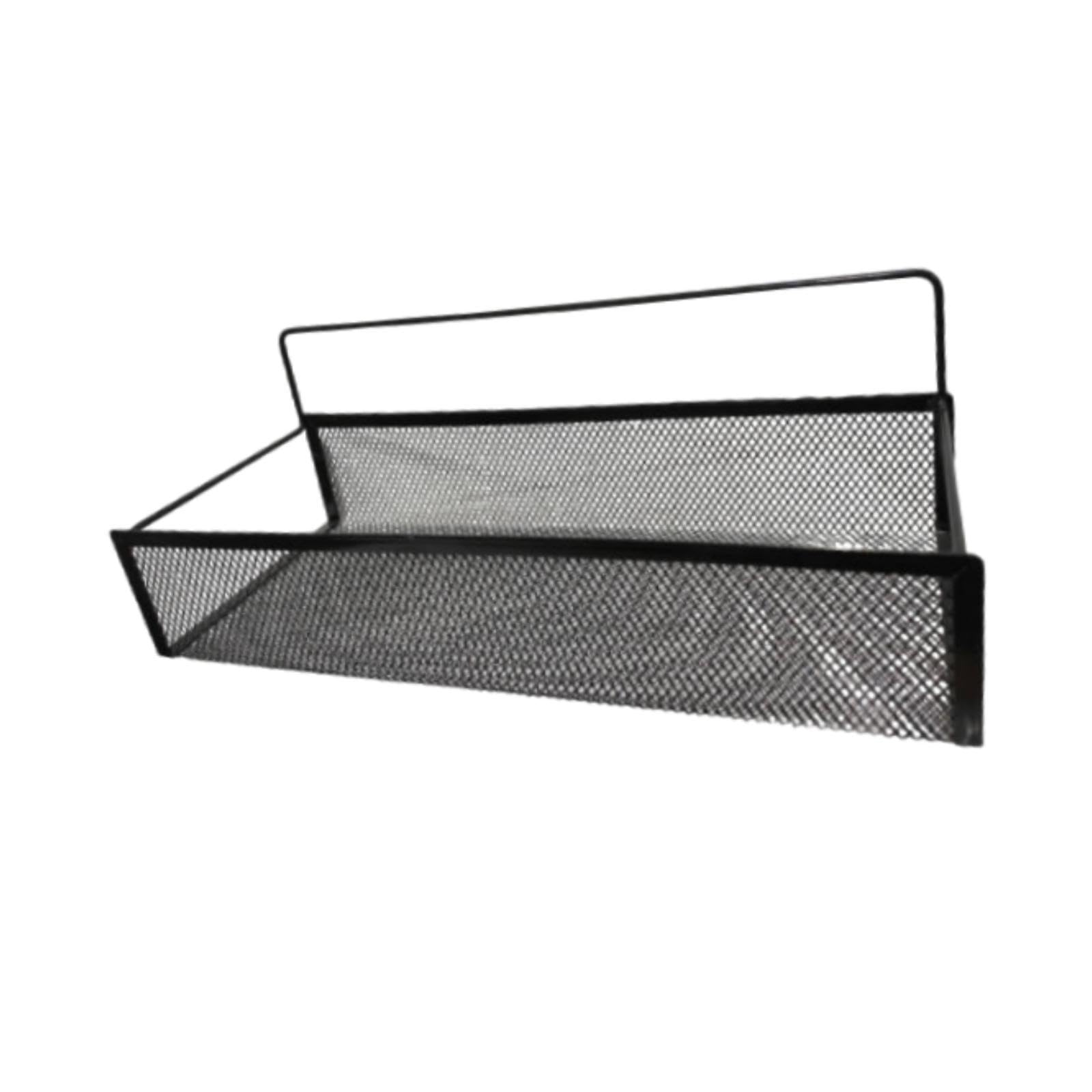 BNF Shower Organizer Iron Bathroom Wall Organizer for Garage Room Laundry Black | Home & Garden | Household Supplies & Cleaning | Home Organization | Storage Bins & Baskets