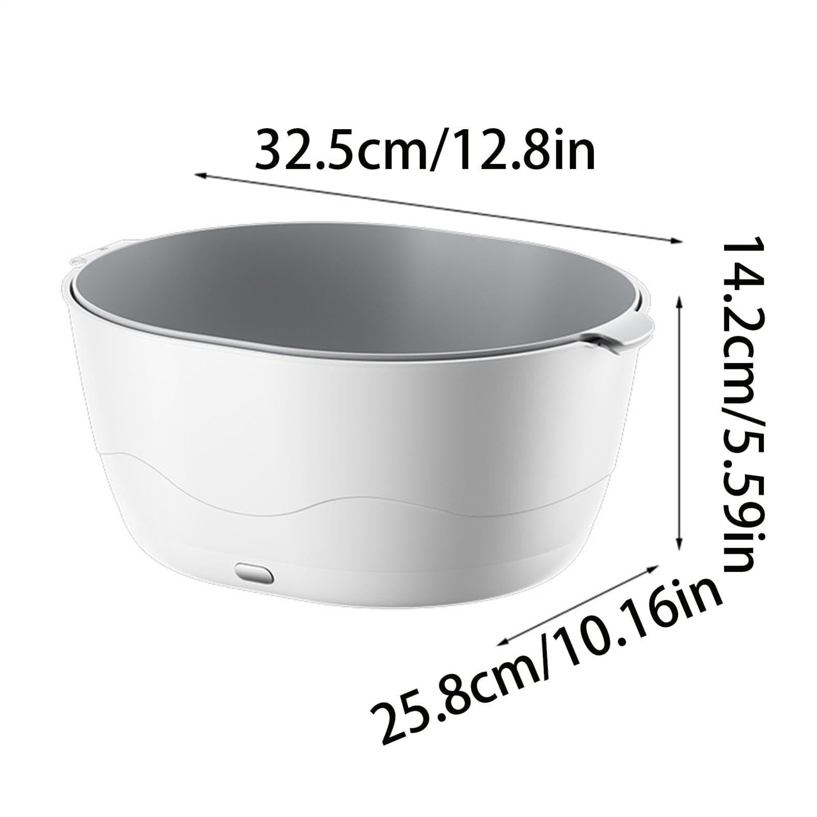 Lavadora de Verduras Dispositivo Automático Impermeable de Doble Capa