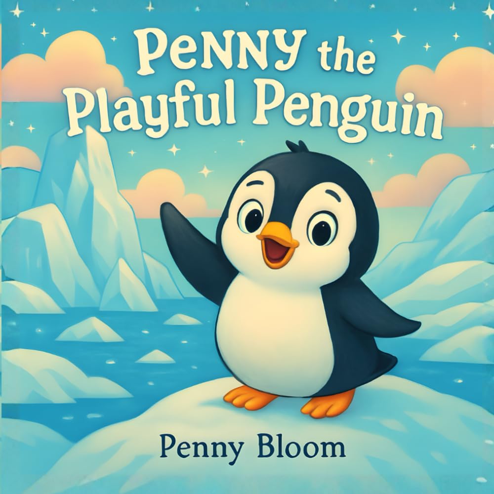 Penny the Playful Penguin: Stories for Kids Ages 3-7: A Fun Story about Teamwork and the Joy of Sharing