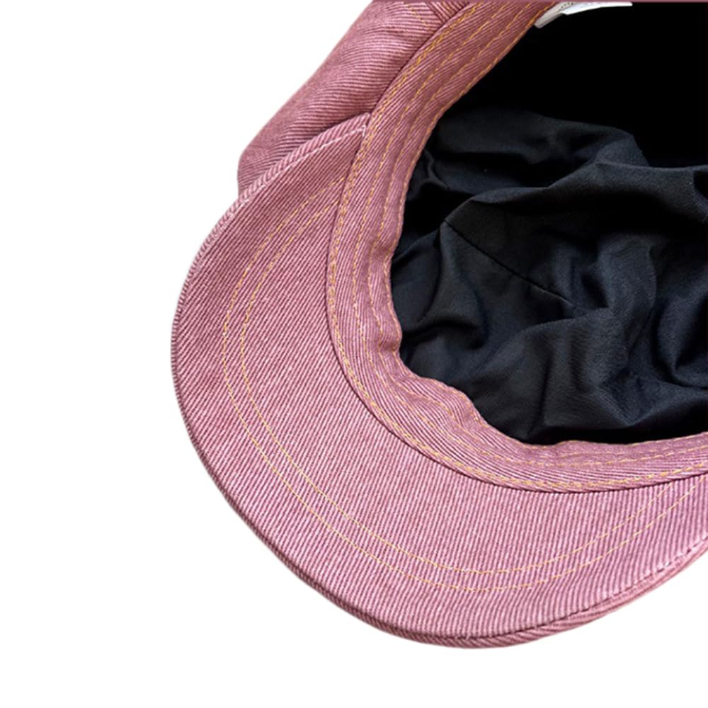 Damen Übergroße Slouchy Newsboy Cap Puffy Baggy Jeans Paperboy Hut mit Visier