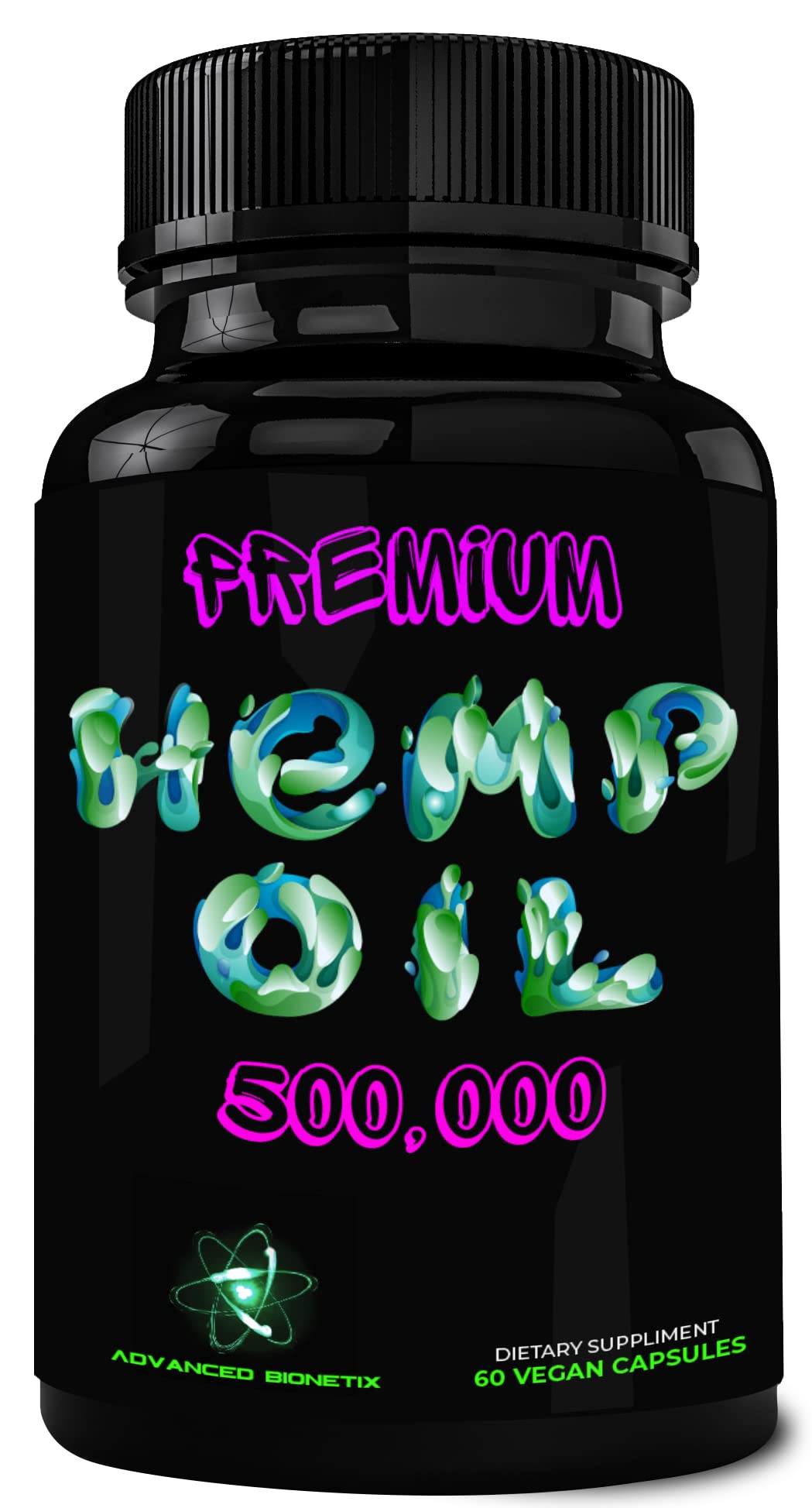 Advanced Bionetix True Hemp Oil 500,00 Hemp Oil Blend w/Ingredient You Need for Body Aches, worriedness & to Feel Calm