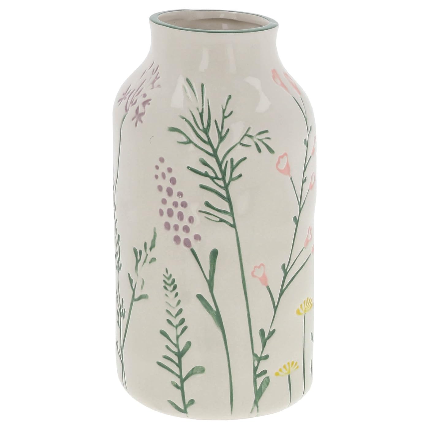 Shudehill Giftware Meadow Press Flower Collection Vases (Urn Vase – Height: 24.5 x Width: 13 x Depth: 13 cm)