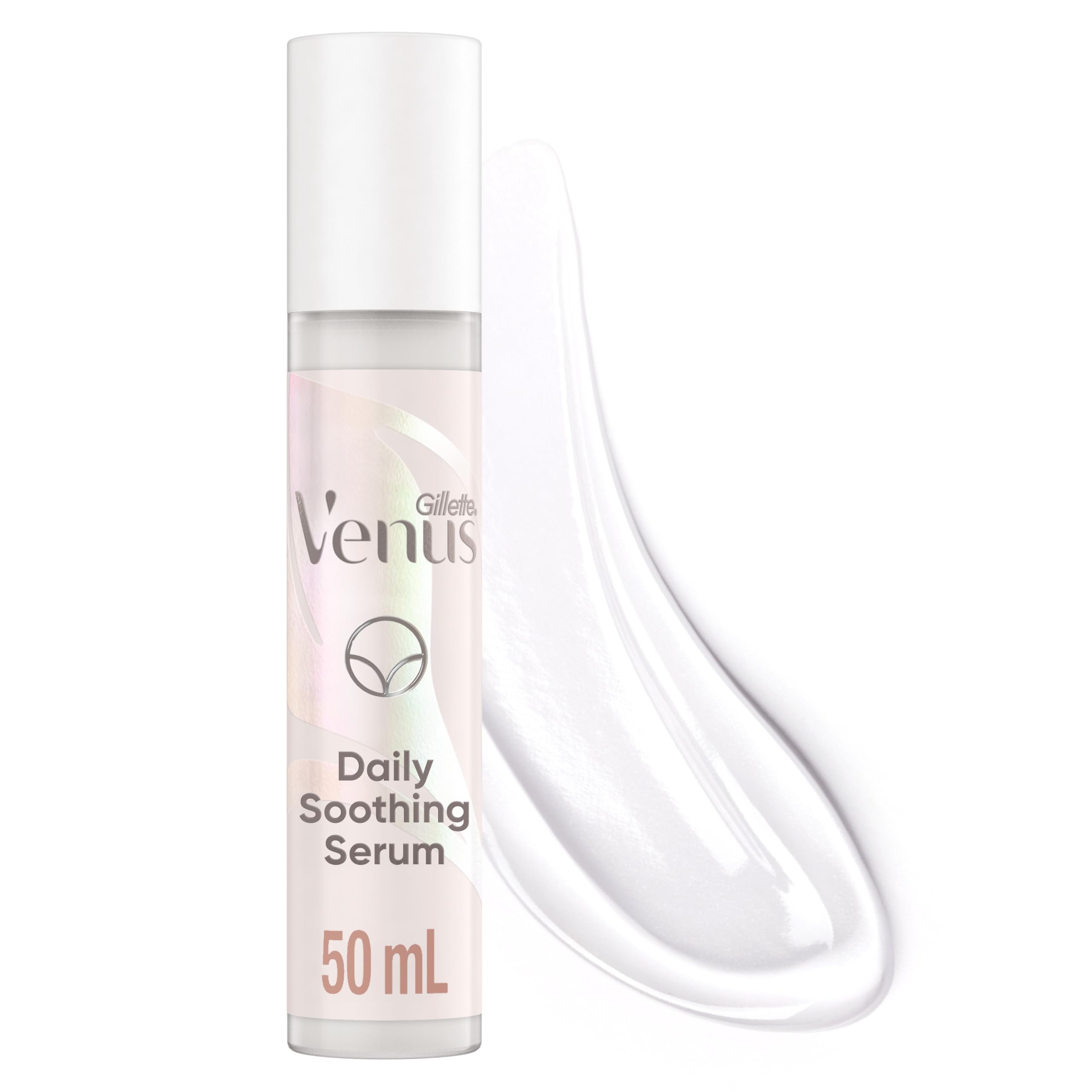 Gillette Venus Intimate Grooming Daily Soothing Serum Reduce Ingrown Hair for Pubic Hair and Skin, Bikini Post Shave Serum