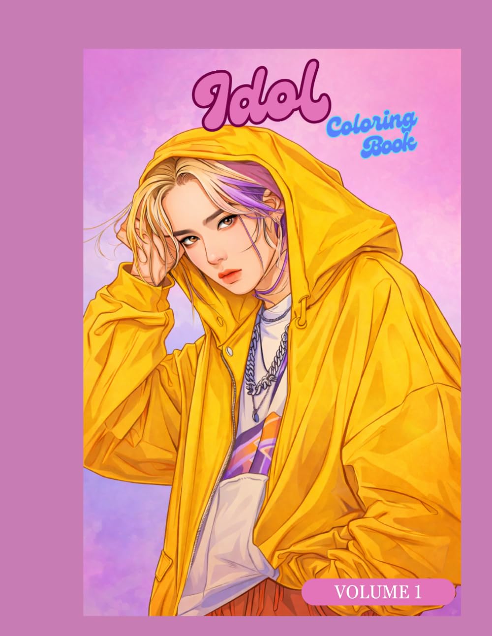 Idol Coloring Book for Fans: Idol Inspired Coloring Pages for Teens and Adults (Volume 1)