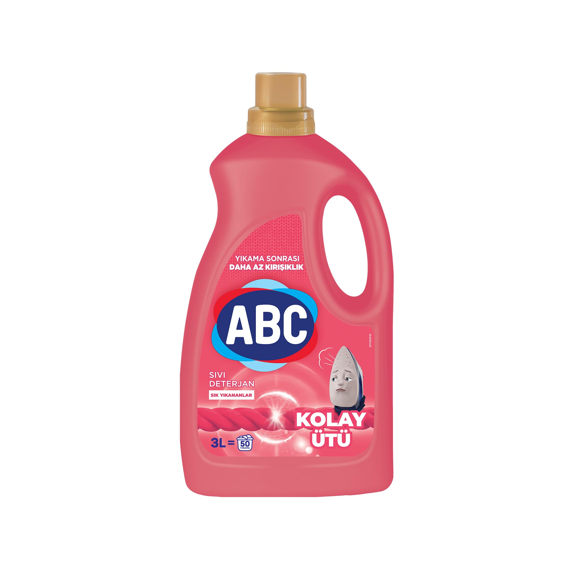 ABC DETERJAN Sıvı Çamaşır Deterjanı Kolay Ütü 3 L