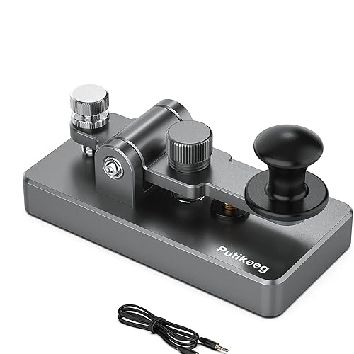 Putikeeg Classical Morse Mini Code Key Morse Code Paddle Key