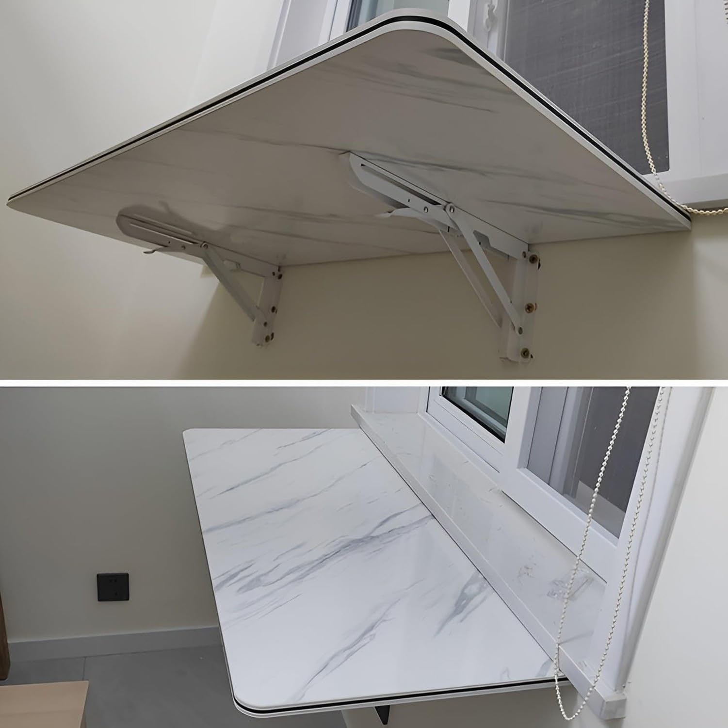 Parete Ribaltabile Scrivania Folding Desk a Ribalta,, 90*50cm, 90*50cm