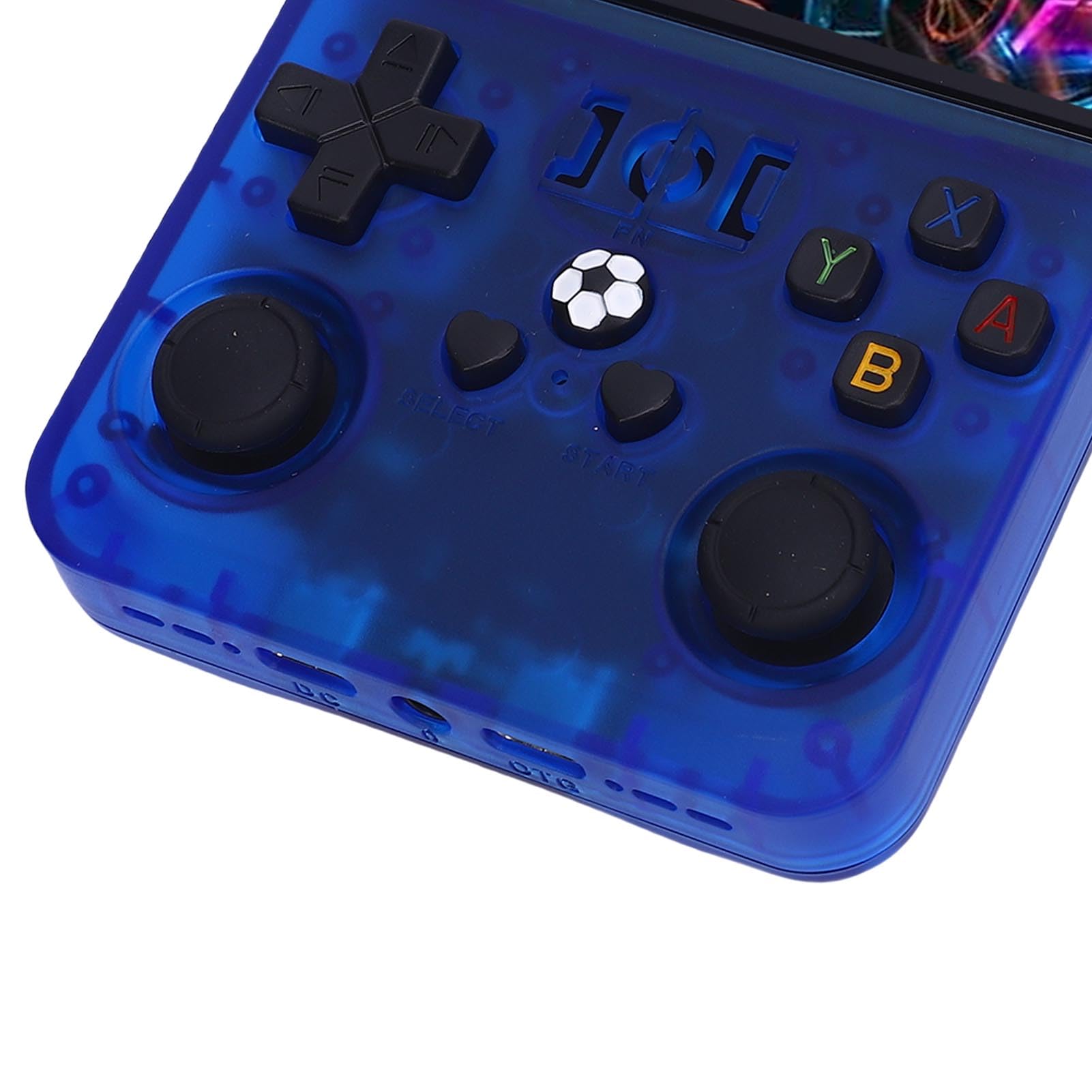 Console di Gioco Portatile retrò, Schermo IPS da 4,0 Pollici Console per Videogiochi Portatile con CPU a 4 Core, Emulatore con Design a Doppio Joystick Batteria da 4000 MAh Stereo Integrato