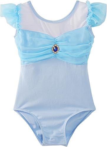 Miniatura 6 de FEESHOW Leotardos de ballet para niñas y niños, mangas voladoras, body de baile, bailarina, sala de baile, gimnasia, unitardo