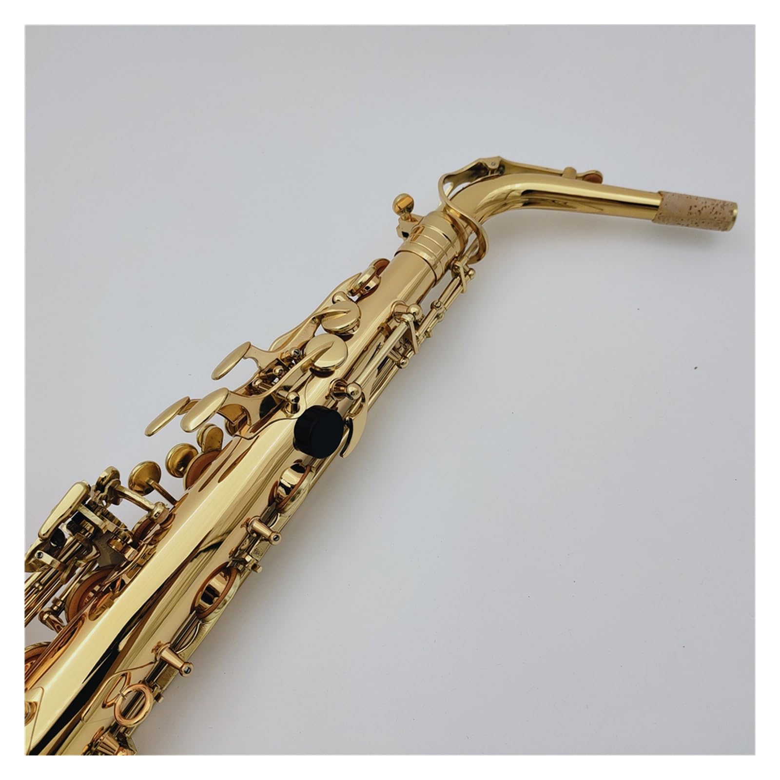 professionnel Saxophone Étudiant Saxophone Alto Mib Tune Laiton Or Laque Saxophone Instrument Avec Accessoires De Cas