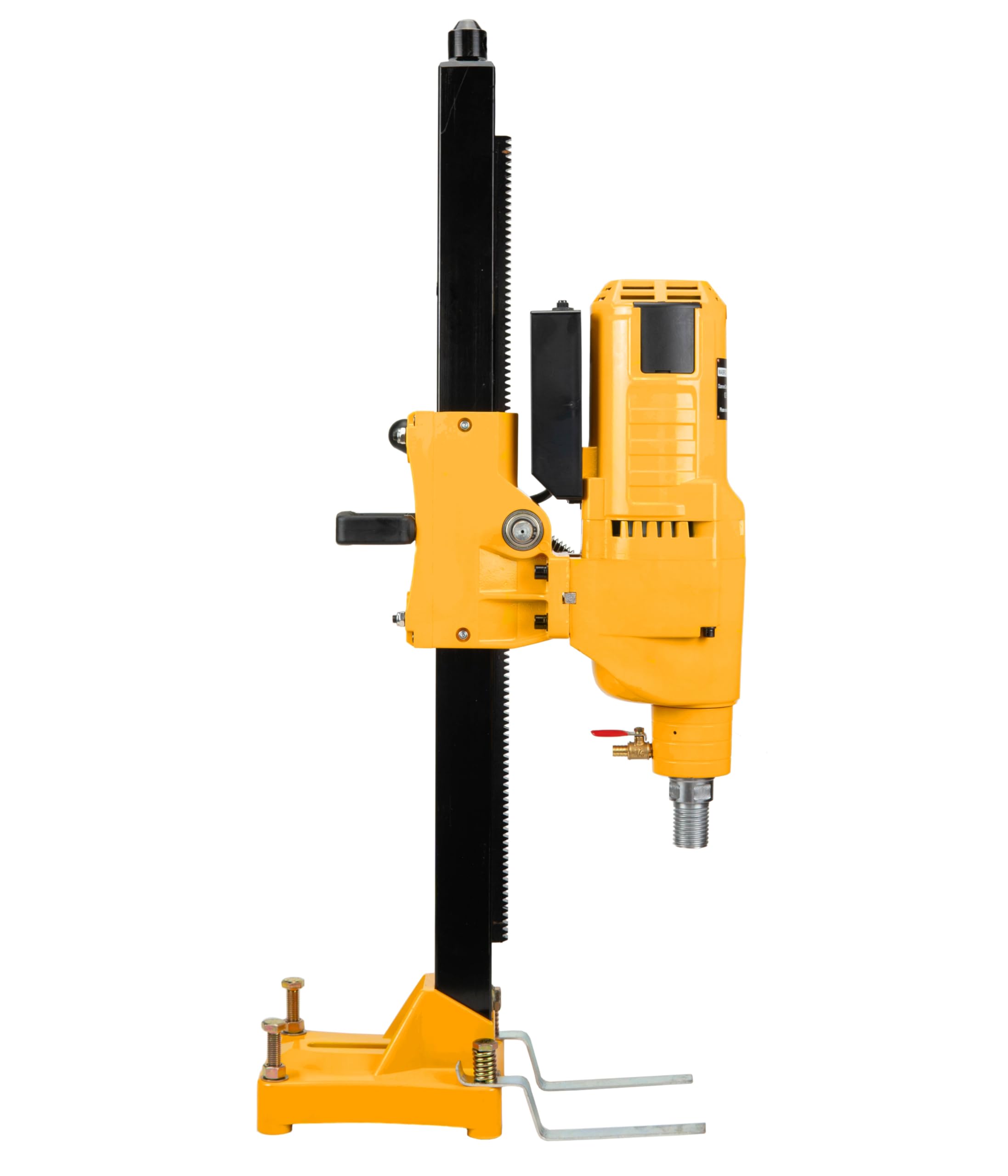 WT255E Macchina per Carotaggi ⌀12–255 mm – Carotatrice Diamantata Montata su Cavalletto per Carotaggi a 580 giri/min – Unità di Carotaggio da 3950 W con per Perforazioni a Secco e Umido