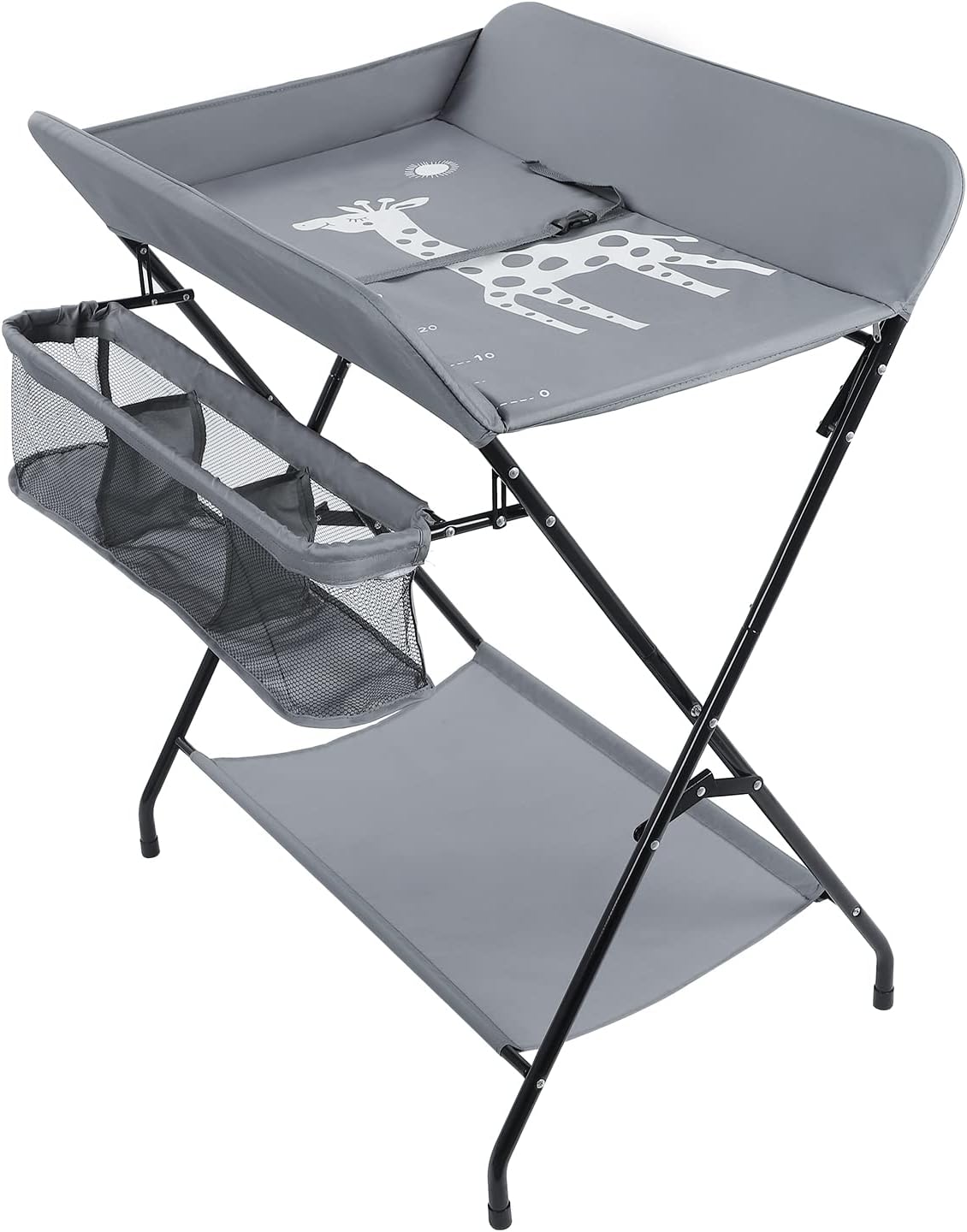 Iropro Baby Changing Table Infant Changing Table Foldable Nursery