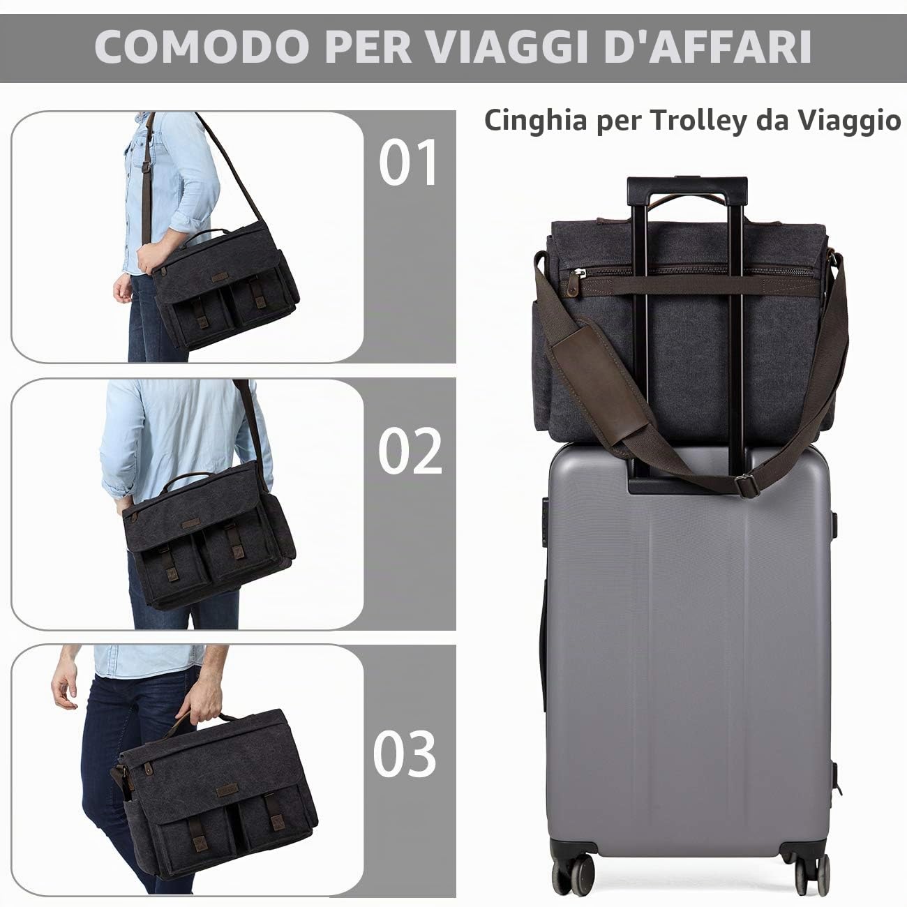 VASCHY Vamb079 vintage Unisex - Adulto