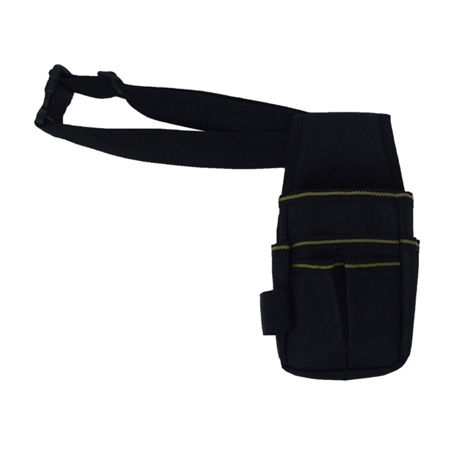 Bolsa para cinturón de herramientas negra 25,5x12,5x3cm | Con cinturón ajustable