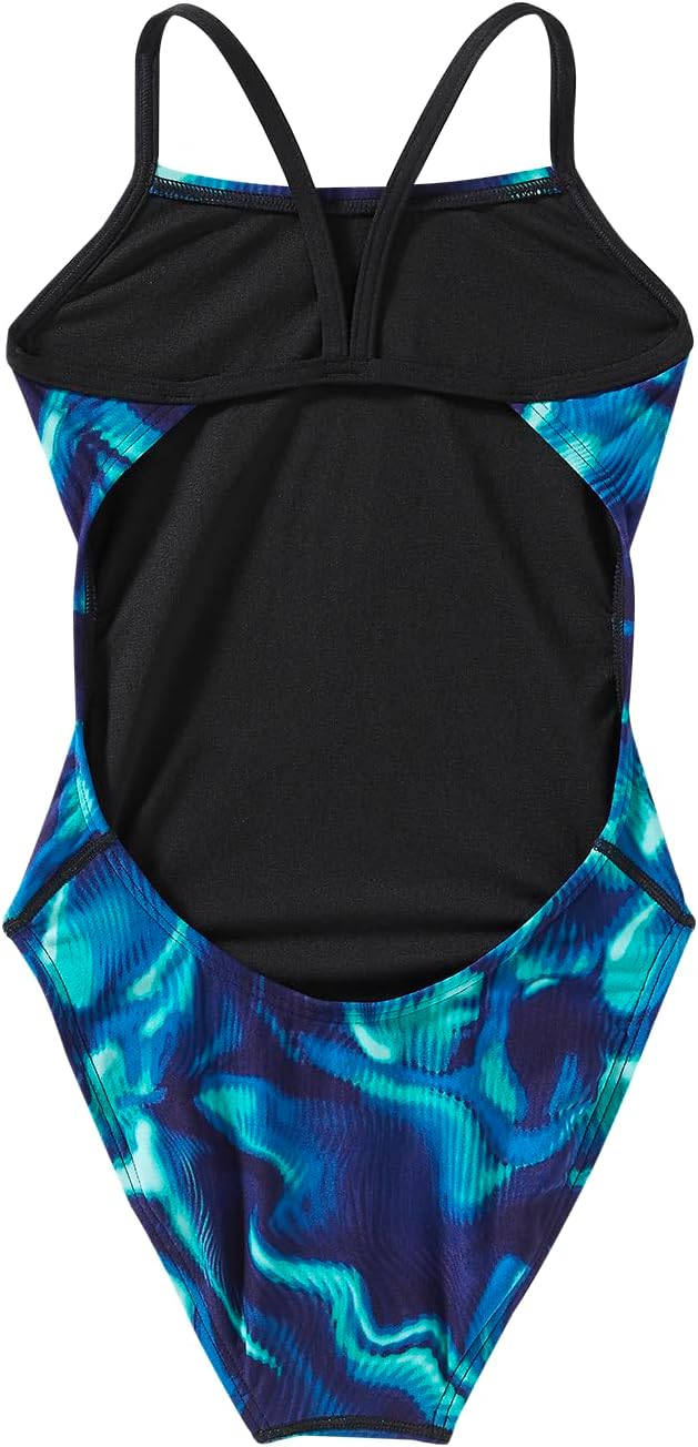 TYR - Girls' Waveform Durafast Elite Cutoutfit One Piece Swimsuit - Image 2