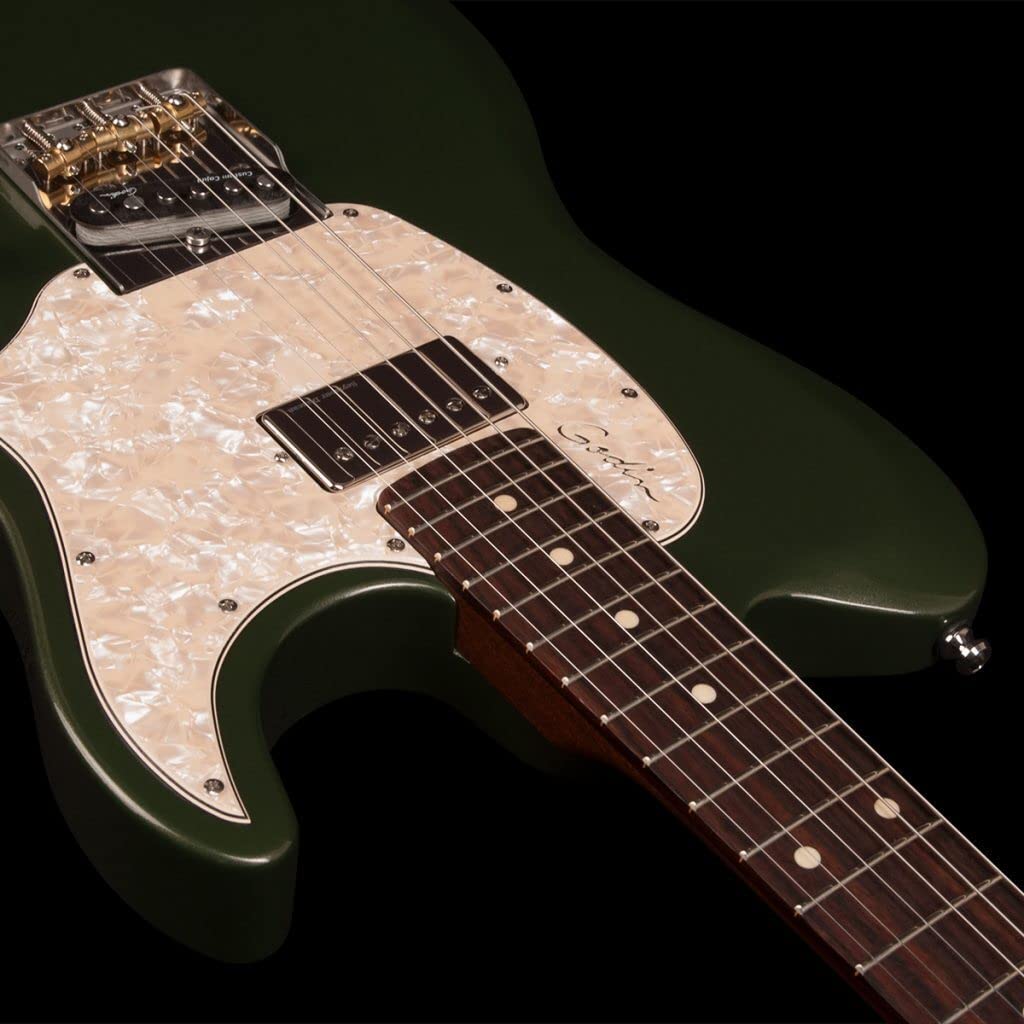 Guitar Electric Godin Stadium 59 Desert Green RN w/Bag : Amazon.ca