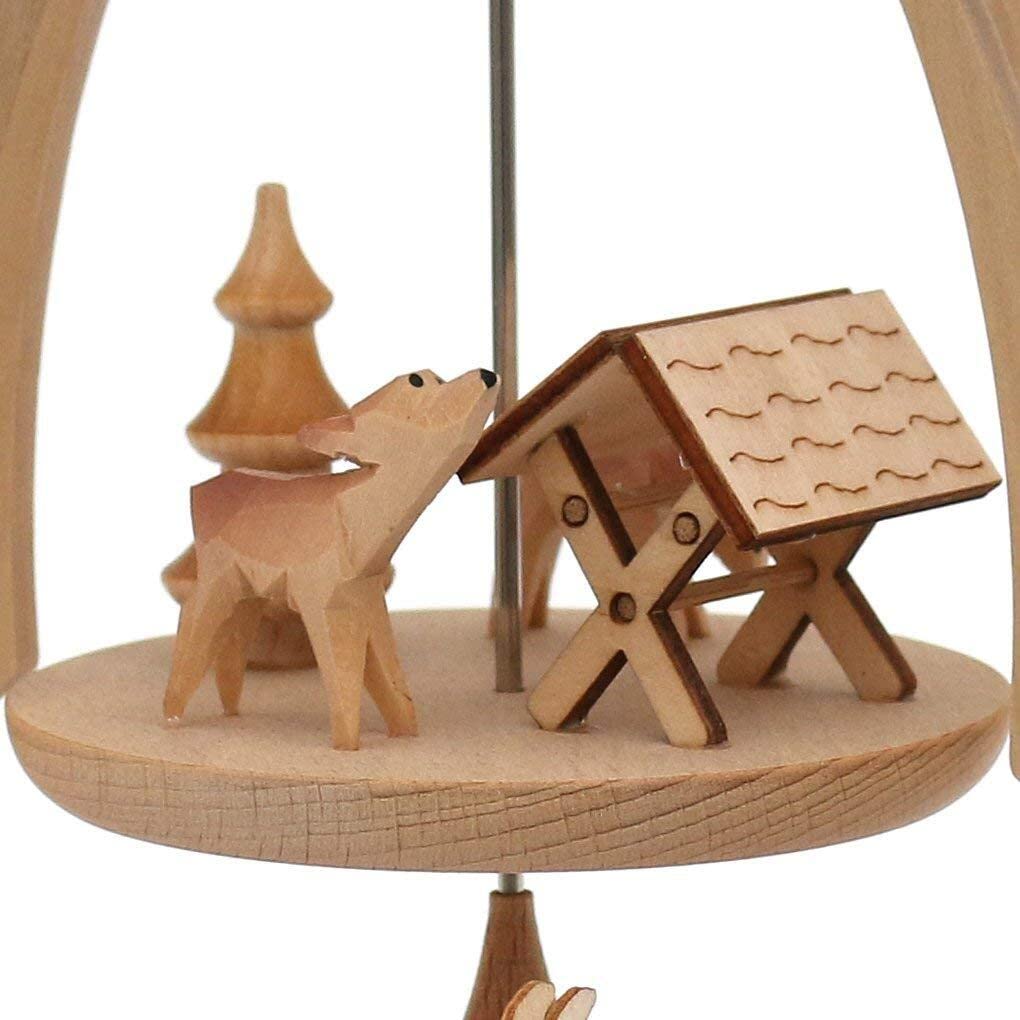 Kaarthouder piramide dubbel - Beukenhout | Coppens Warenhuis