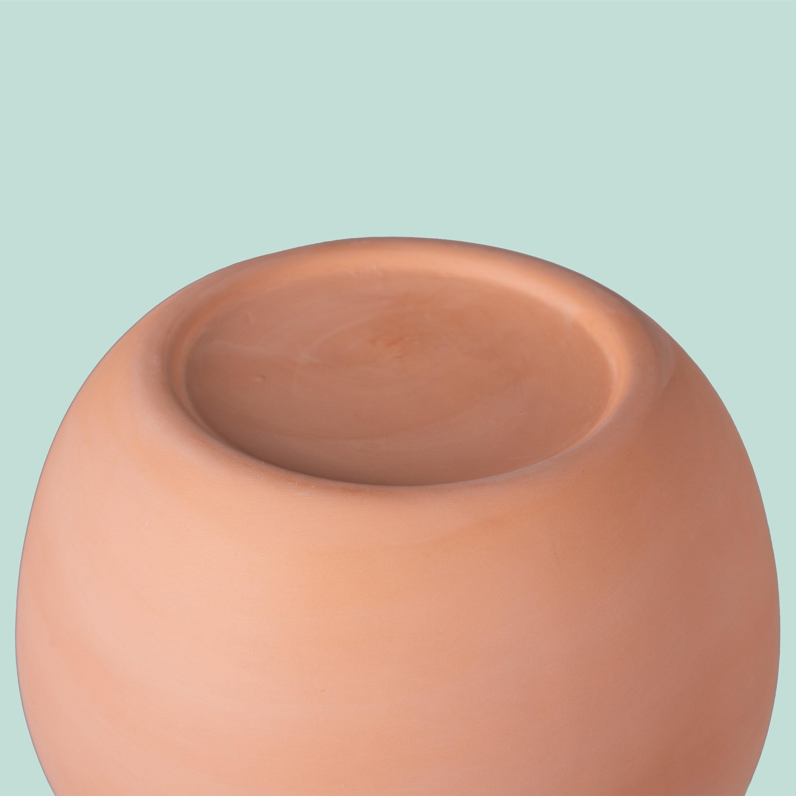 Relaxdays Olla in Terracotta, irrigazione radicale e aiuola rialzata, 3 l, Misura 18.5x18.5x23 cm