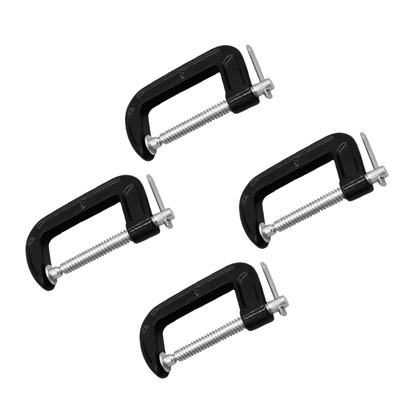 Msioytog Black 2 In Carbon Steel Workshop Clamp For Stable Positioning Adjustable G Clamp