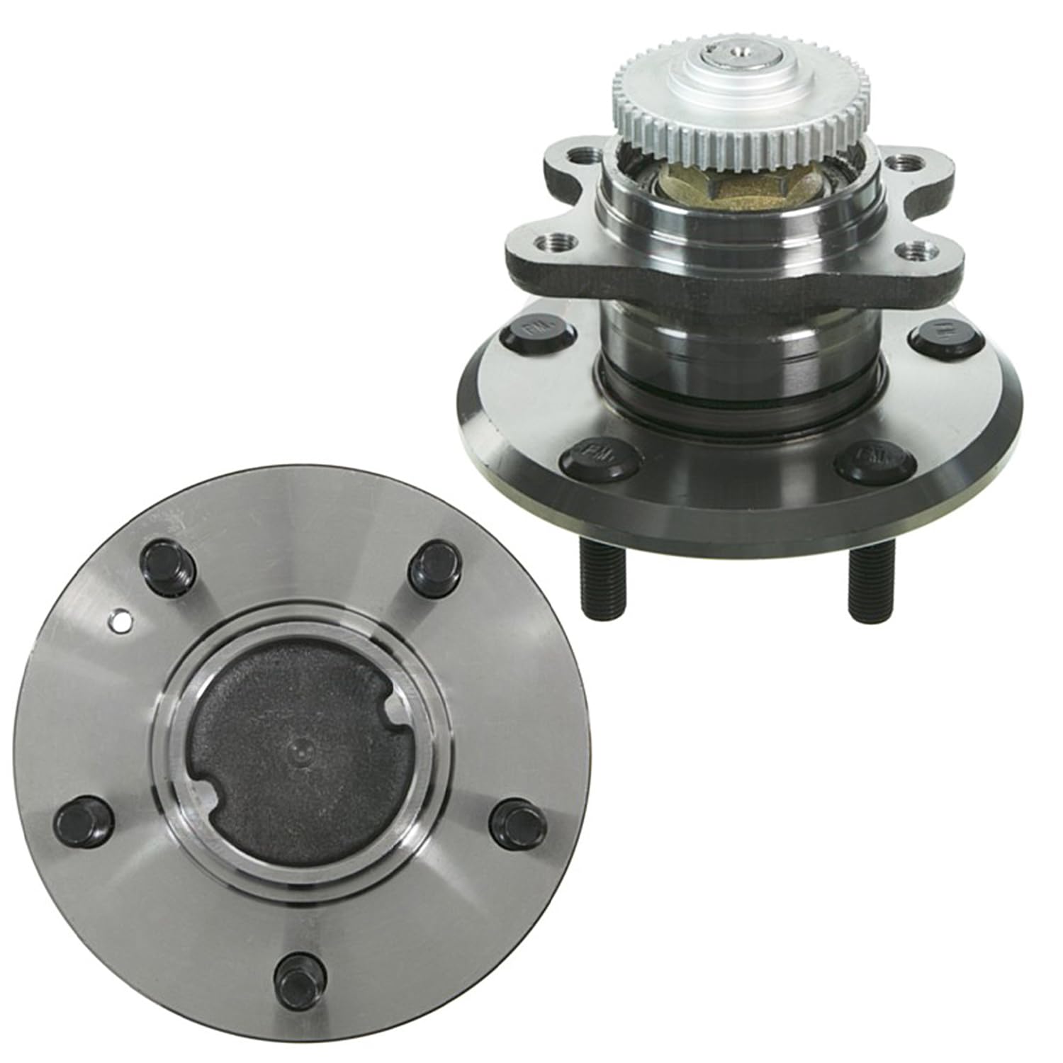 Detroit Axle - 2 Rear Wheel Bearing Hubs for 2006-2008 Kia Optima