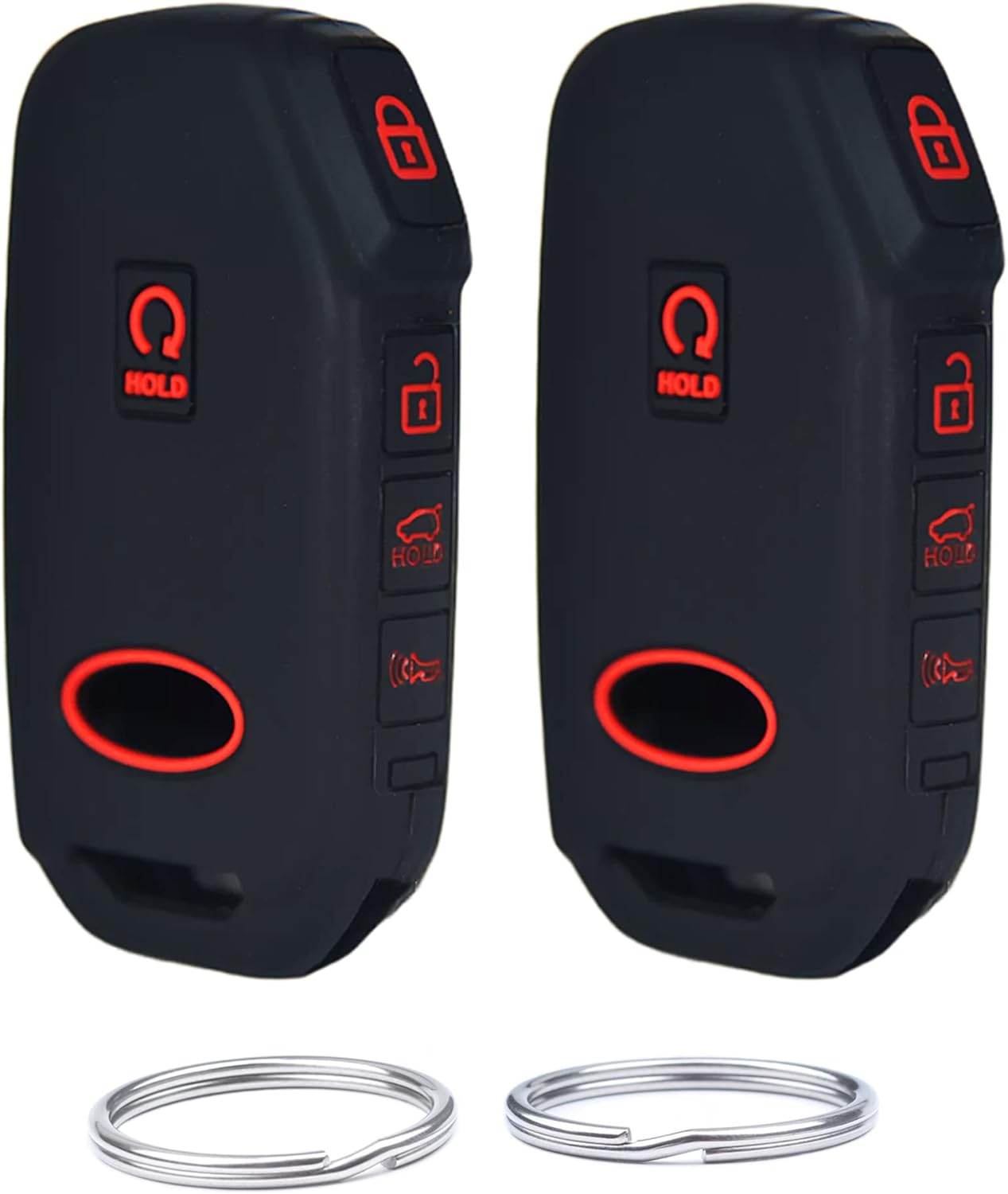 Silicone Smart Key Fob Cover Compatible with 2022 2023 Kia