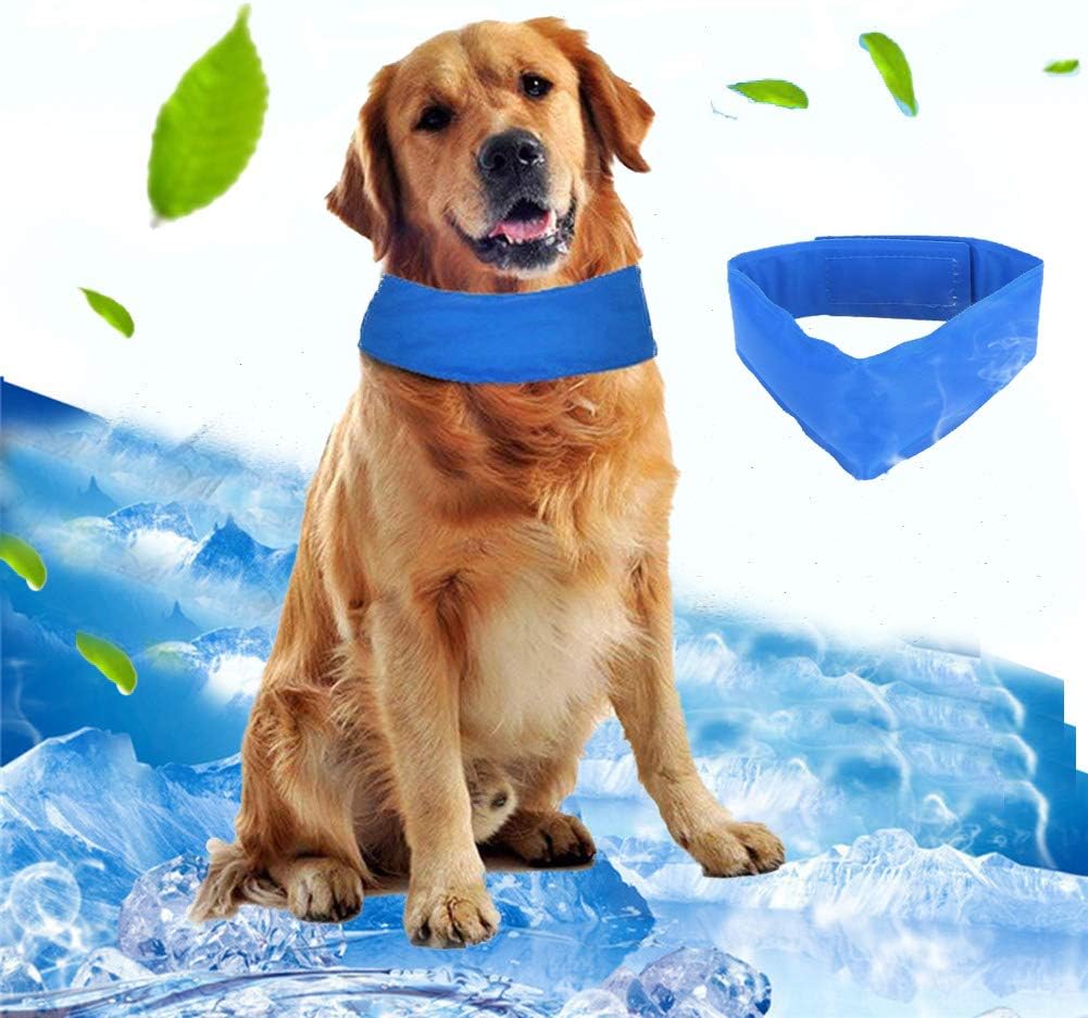 KOBWA Dog Cooling Collar, Cooling Dog Collar with