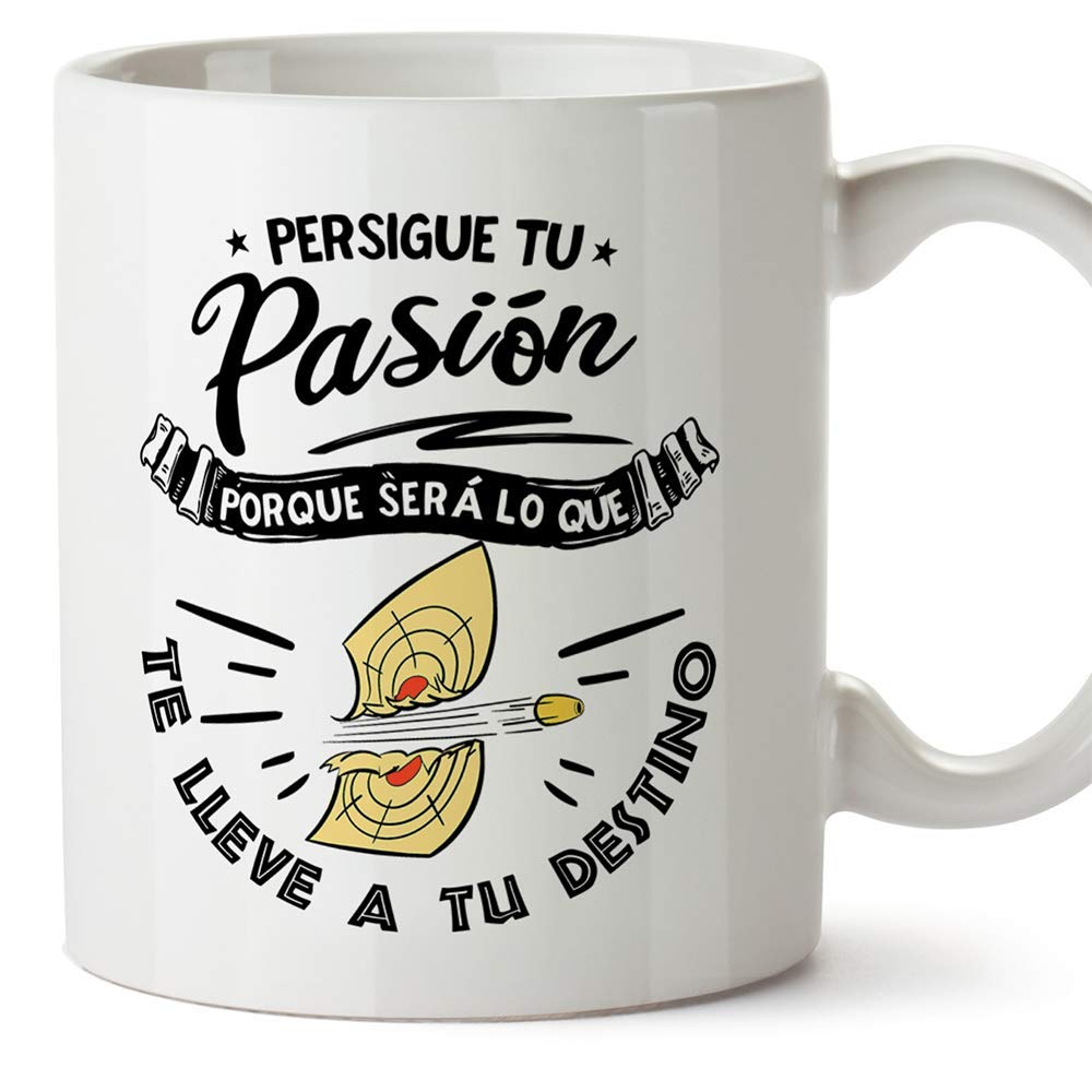 Taza Motivacional 'La Felicidad Es Un Camino' - 330 Ml, Apta Microondas Y Lavavajillas | Regalo Original Para Amigos Y Familia