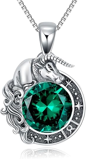 LONAGO Zodiac Sign Necklace Celestial Constellation Necklace Horoscope Astrology Zodiac Pendant Necklace Gift for Women