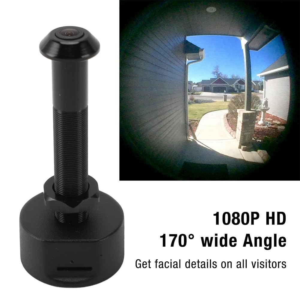 Inteligentna kamera wi-fi 1080p HD z obiektywem szerokokątnym 150°. Wi-fi-wizjer 1080p HD, rozpoznawanie mobilne, obiektyw szerokokątny 150° dla ulepszenia w