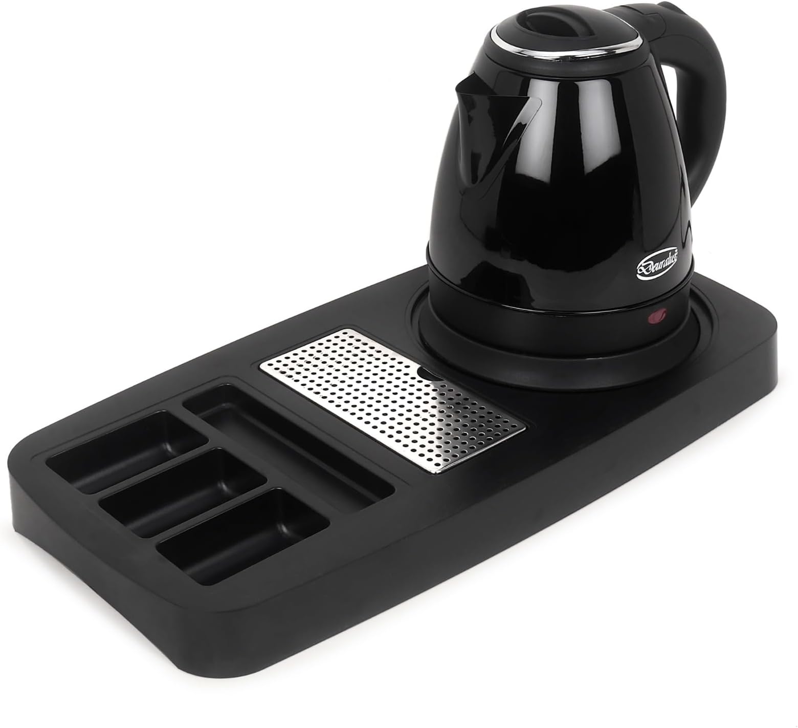 InnMart Electric Kettle and Tray Set, 2 Pieces Set with Deuralux Electric Kettle (1.5 Ltr)