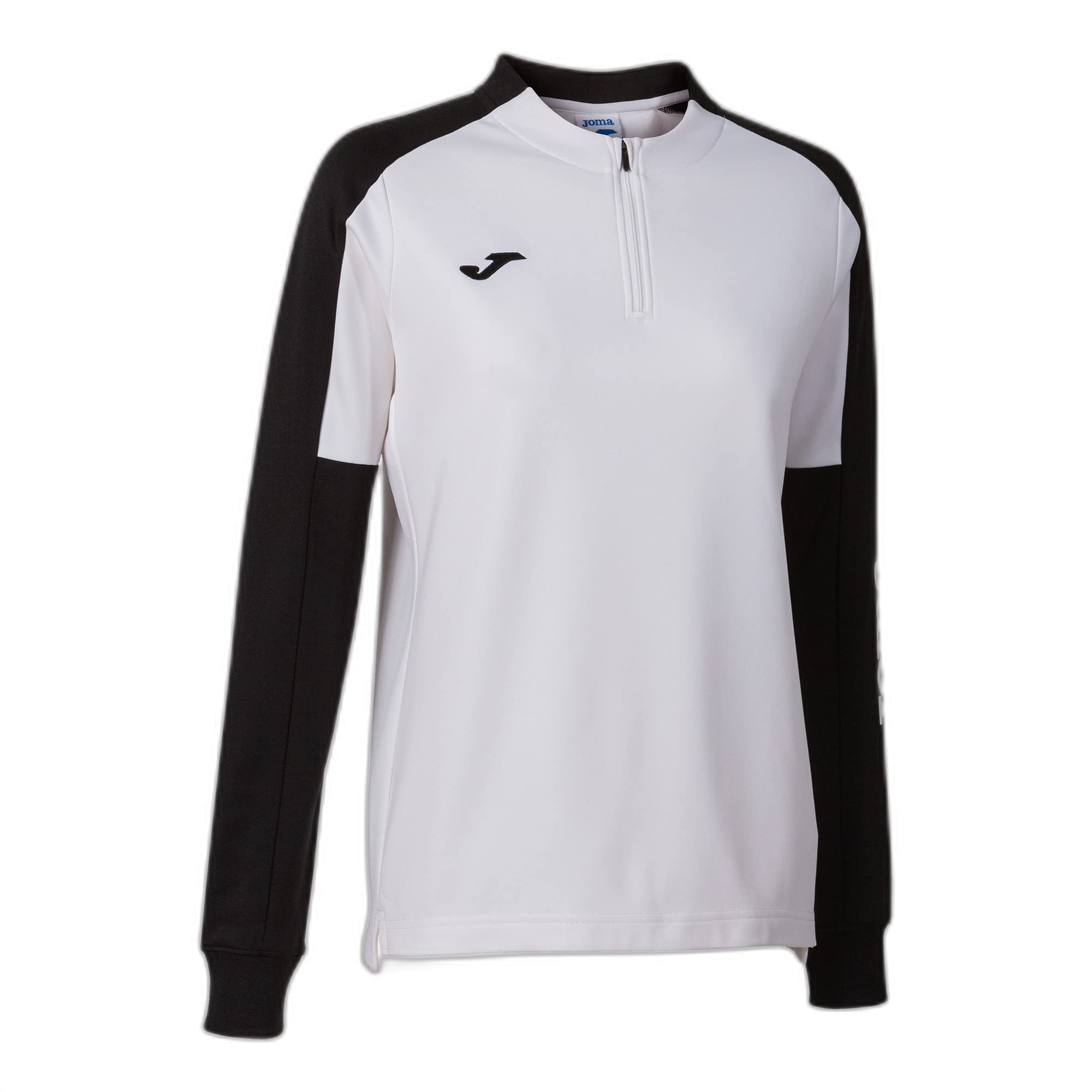 Joma Women's Eco Championship Sweatshirt, White Black, L