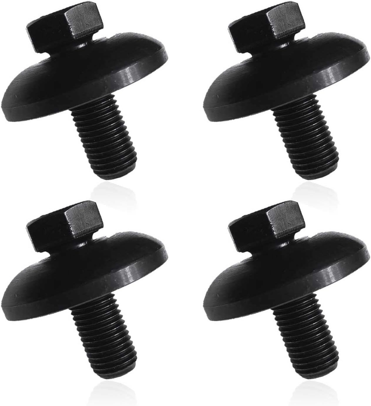 4pk Bolt & Washer Compatible With Husqvarna Craftsman Lawn Mower Blade Bolt