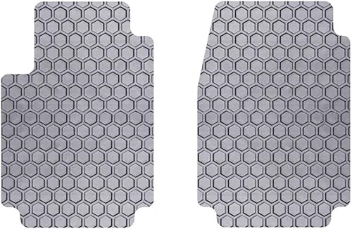 intro-tech fo-543-rt-g ajuste personalizado alfombrilla de piso), color gris