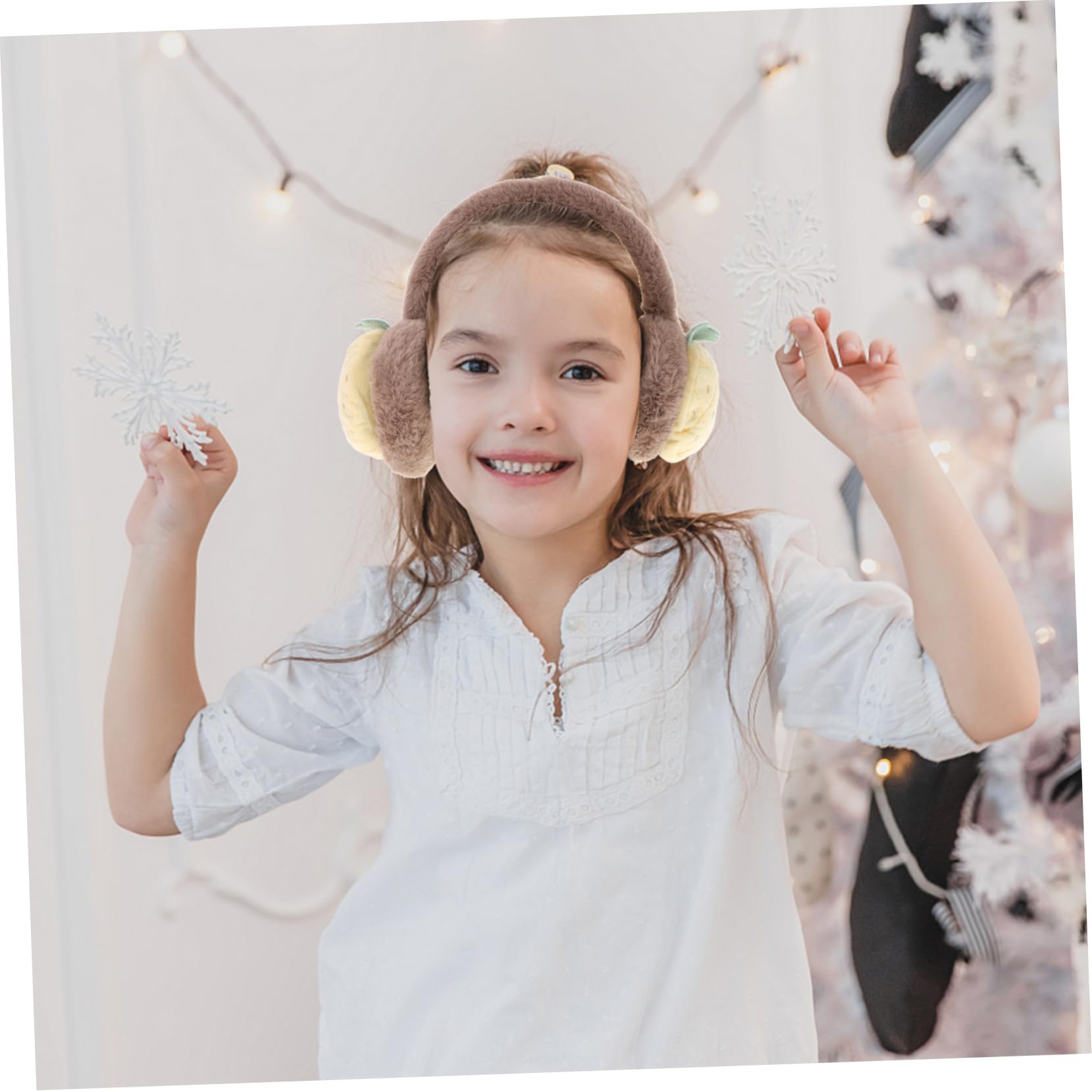 SHERCHPRY Winter Accessory for Women Stretchable Headband Soft Ear Muff for Cold