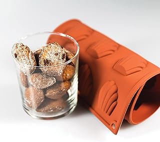 silikomart 20.032.00.0060 Stampi, Silicone, Rosso