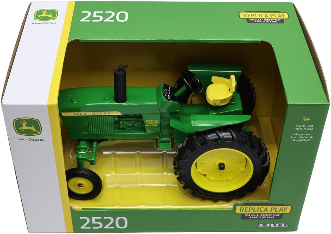 John Deere 1/16 2520 Diesel Tractor Toy - LP84518