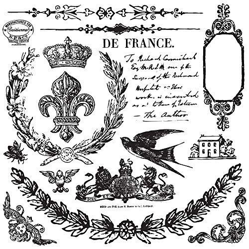 Prima Marketing IOD Decor Stamps-Laurel