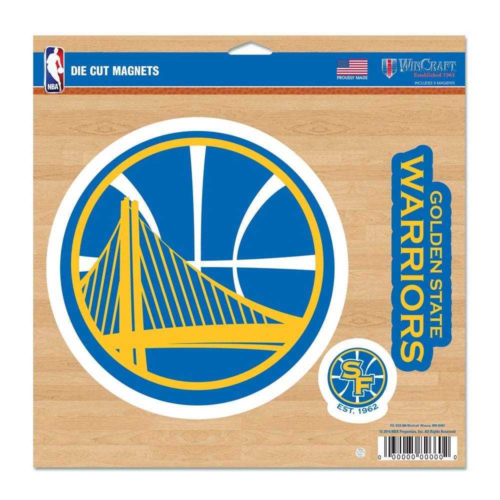 WinCraft NBA Golden State Warriors Vinyl Magnet, 11 x 11