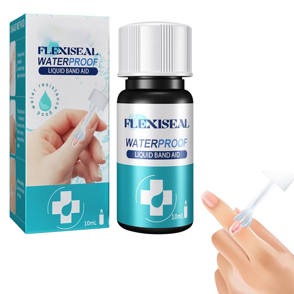 Skin Liquid Plaster,Liquid Bandage Spray,Liquid Skin Glue for Wounds Human,Wound Glue,Gel Liquid Bandage,Wound Spray,Waterproof Liquid Bandage,Quick-Dry Liquid Bandage,Liquid Skin Bandage,10ml