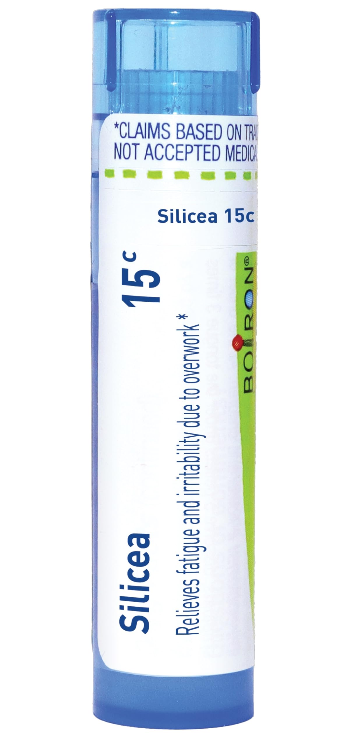 Boiron Silicea 15C for Fatigue & Irritability Due to Overwork - 80 Pellets