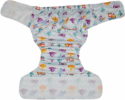 Miniatura 4 de 2 piezas de ropa interior de tela ajustable lavable reutilizable para mujeres y hombres, pañales de tela para adultos, cintura de 26 a 52 pulgadas