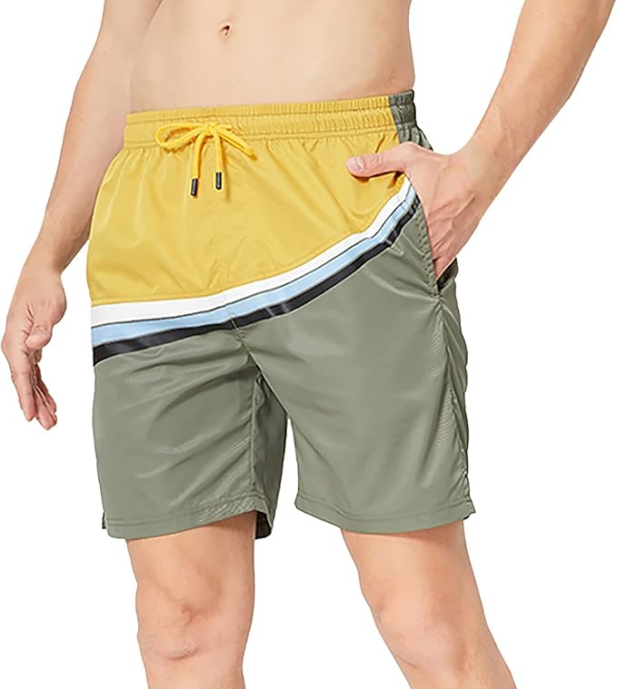 Amazon 海水パンツ メンズ おしゃれ Vcryheg トランクス おしゃれ ラッシュガード 海水パンツ 海パン オシャレ スイムウェア 大きいサイズ 花柄 サーフパンツ ビーチパンツ メンズ水着 男性水着 スイミングウェア ビーチ 旅行 夏 水着 通販