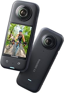 insta360 CINSAAQ/B X3 360 Degree Action Camera- Black