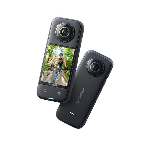 Insta360 X3 - Waterproof 360 Action Camera with 1/2" 48MP