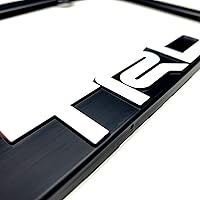 Vista 5 de (2) Marcos para matrícula TRD Toyota Racing Development con letras en 3D (1 par)