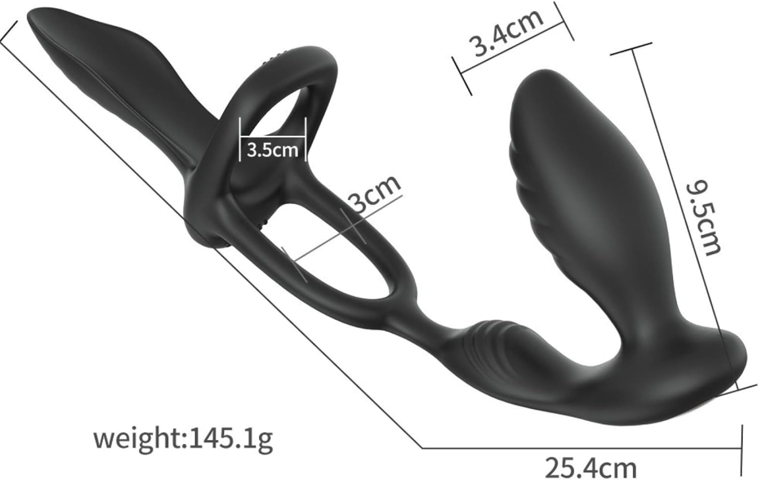 Torting Uovo uomo Potente Massaggio alla Prostata Ritardato Eiaculazione Butt Plug Sex Toy per gli Uomini Masturbare Dildo Macchina