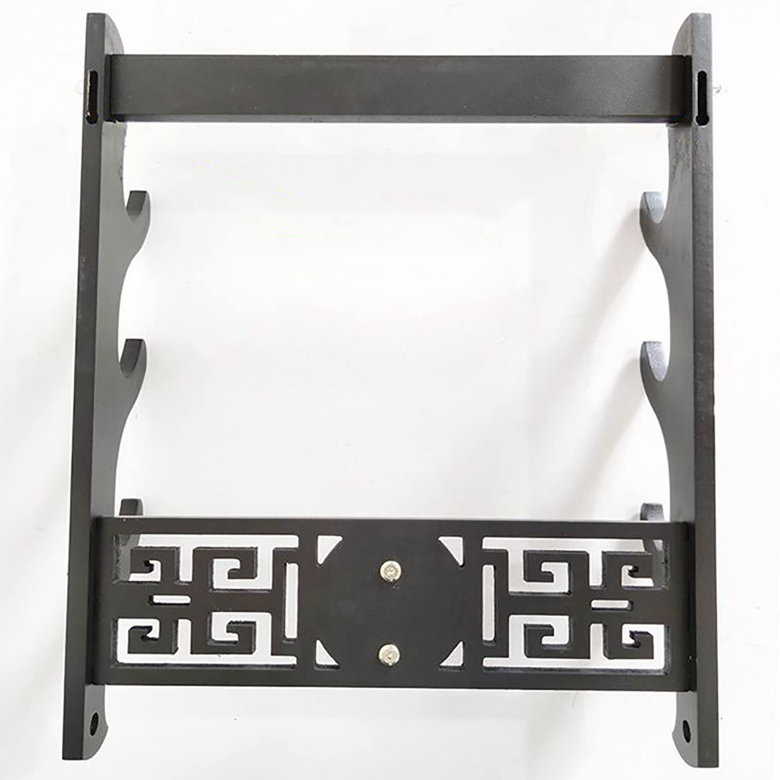 Estante de exhibición de espadas de madera, soporte de pared para cuchillas, material de tablero duradero para almacenamiento y decoración seguros